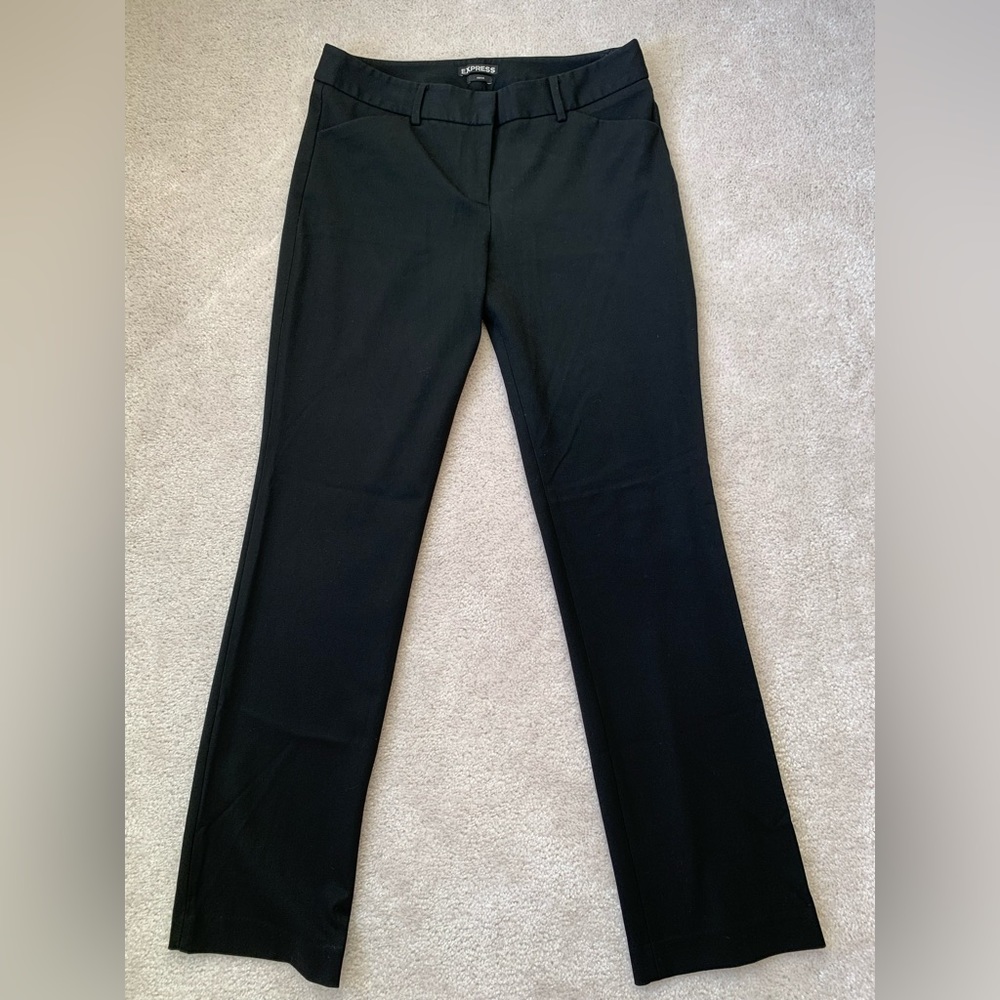 Express Editor Dress Pants Black Sz 6R